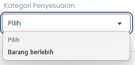 Pilih Kategori Penyesuaian