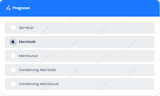 Form Pilihan Prognosa