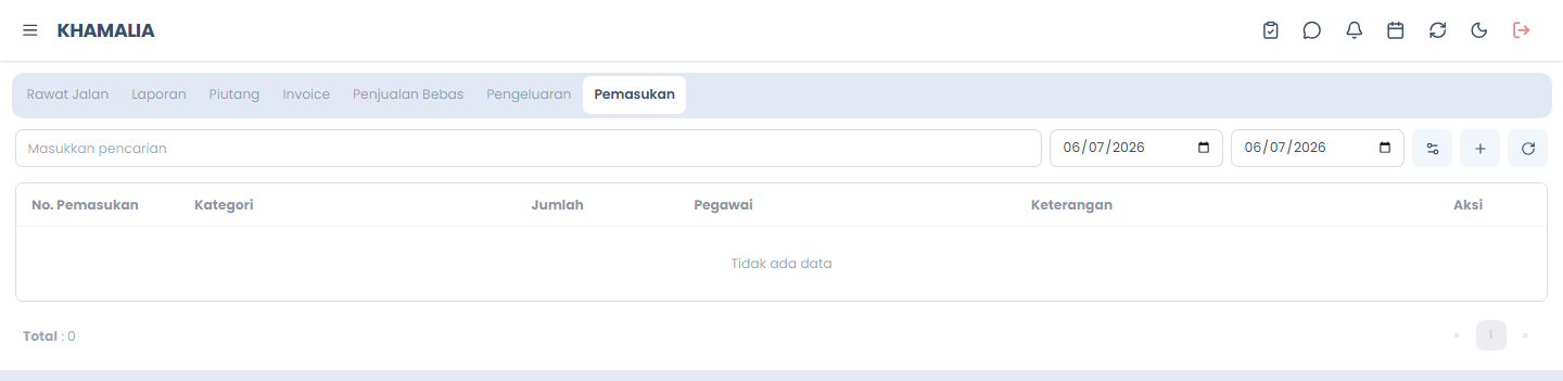 Pemasukan
