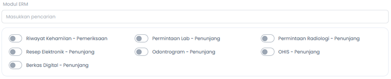 Pilih Modul